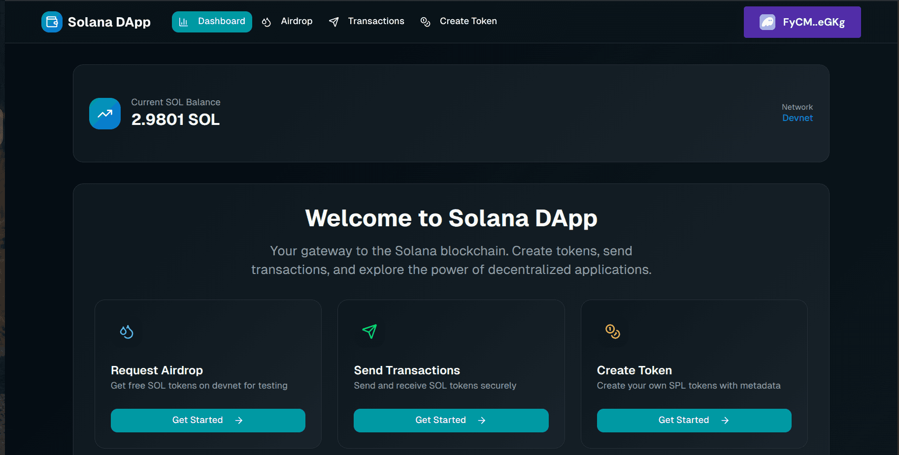 Decentralized Application